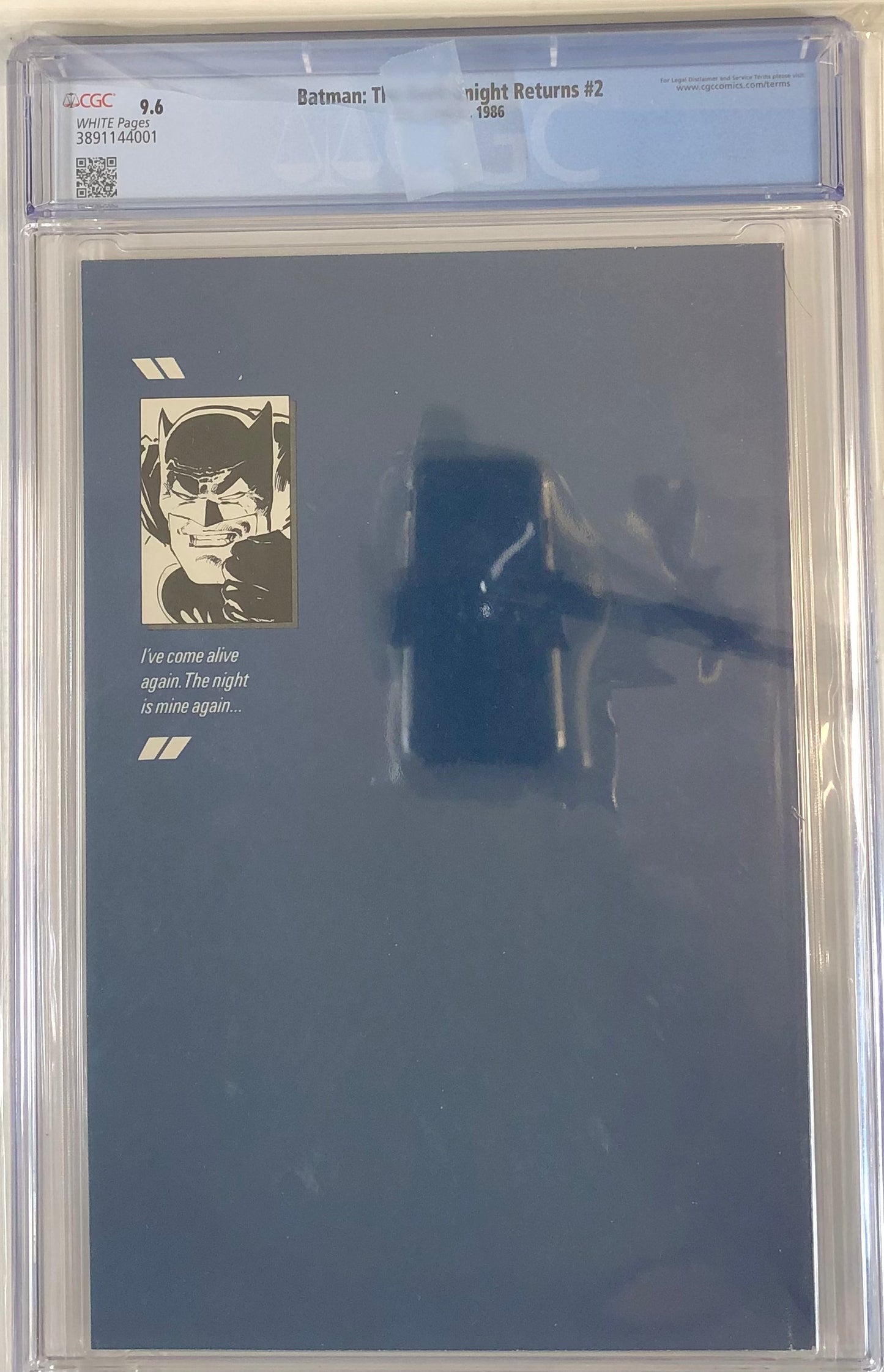 Batman: The Dark Knight Returns #2 CGC 9.6