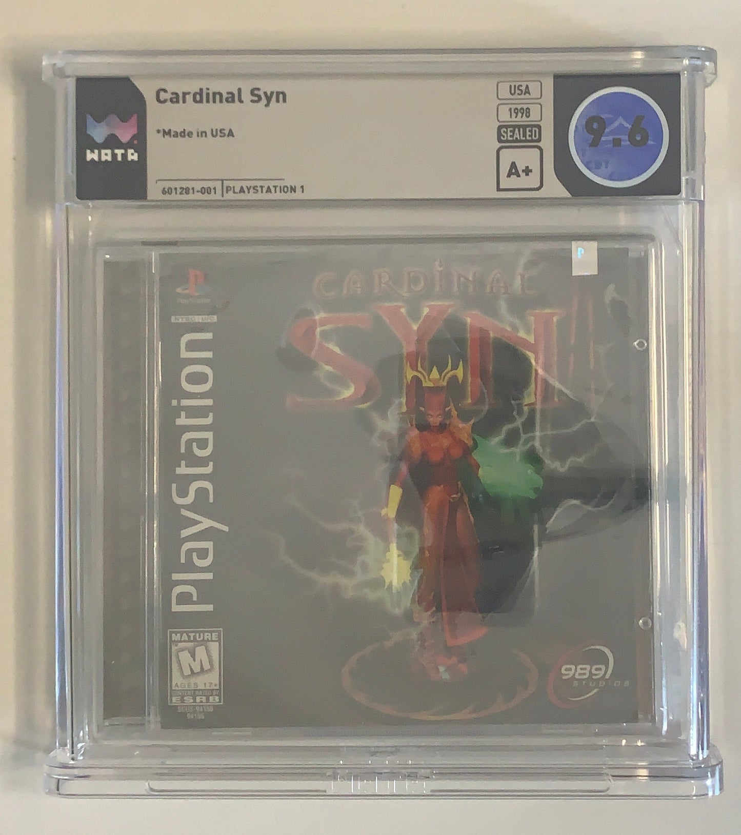 Cardinal Syn Wata 9.6 A+ Playstation 1