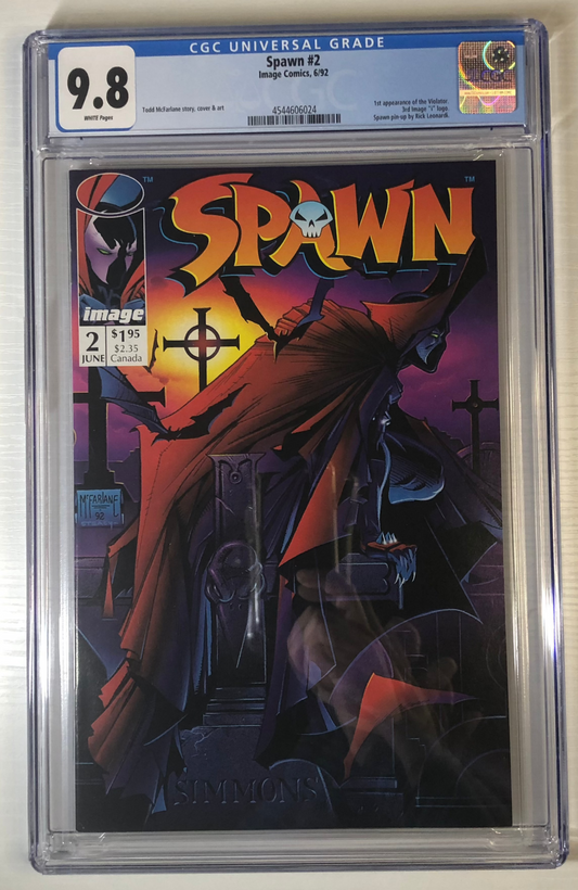 Spawn #2 CGC 9.8