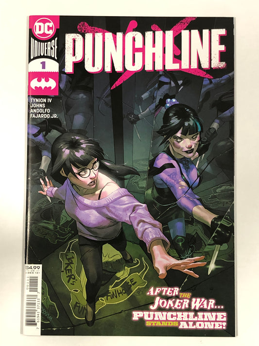 Punchline #1 modern dc comic book