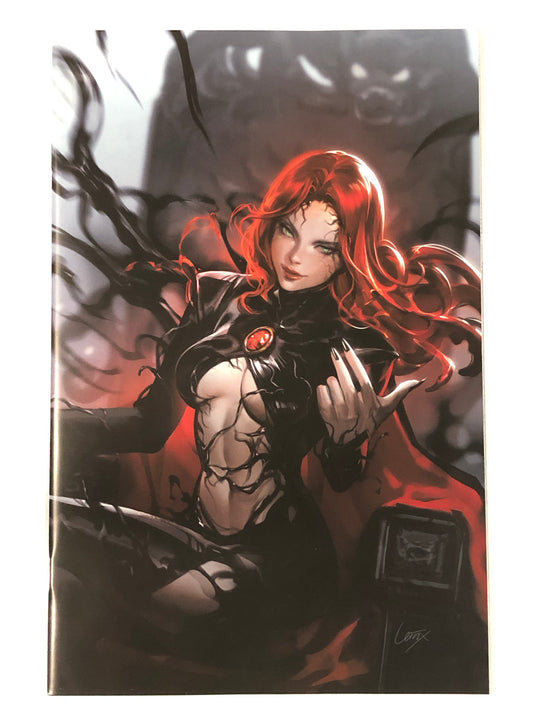 Death of the Venomverse #2 - Lesley Leirix Li Virgin Variant modern marvel comic book unknown comic