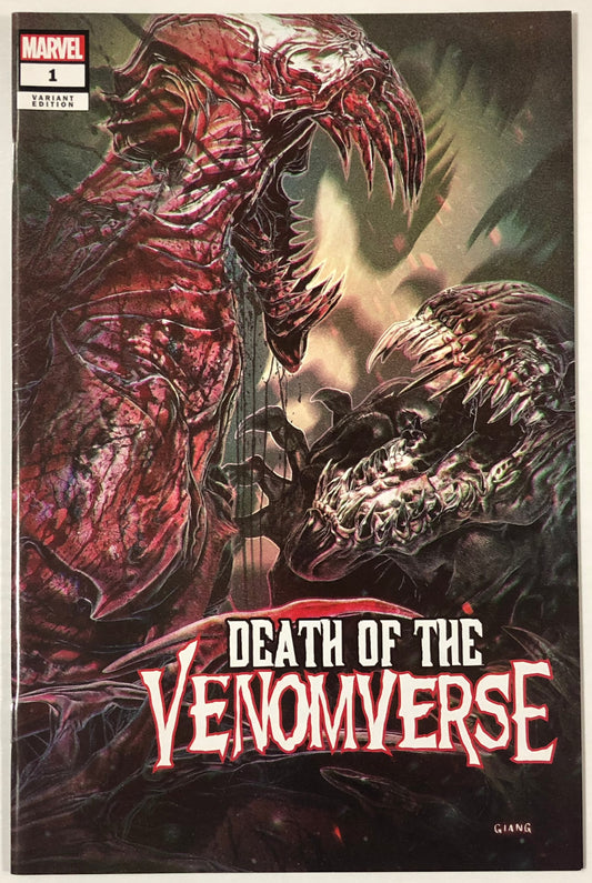Death of the Venomverse #1 - John Giang Variant modern marvel comic book