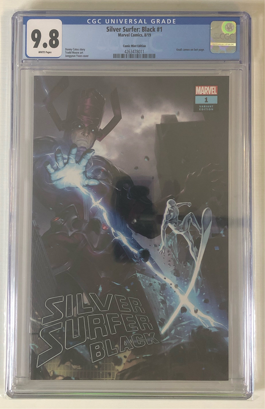 Silver Surfer: Black #1 CGC 9.8 - Comic Mint Edition modern graded comic book front