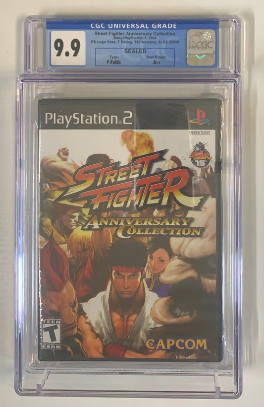Street FIghter Anniversary Collection CGC 9.9 Playstation 2
