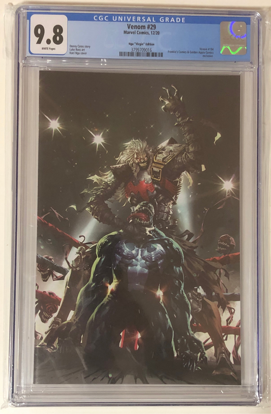 Venom #29 CGC 9.8 Ngu Virgin Edition graded modern comic book front